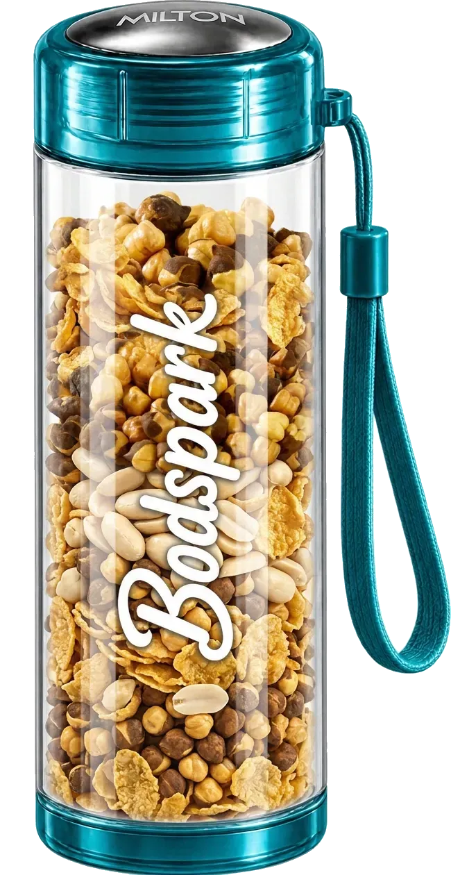 BodSpark Classic Hunger transparent carry jar